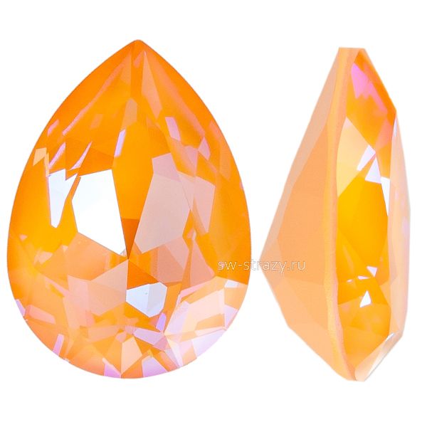 Кристаллы 4320 14x10 mm Crystal Peach Delite