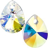 6128 Mini Pear Pendant Crystal AB 6128 Mini Pear Pendant Crystal AB