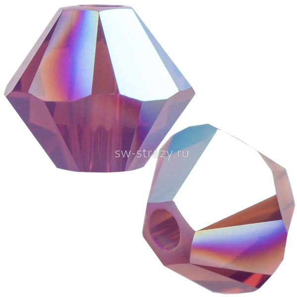 Бусины 5328 4 mm Cyclamen Opal Shimmer