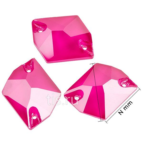 Cosmic 3570 Пришивные кристаллы Lacquer Fuchsia