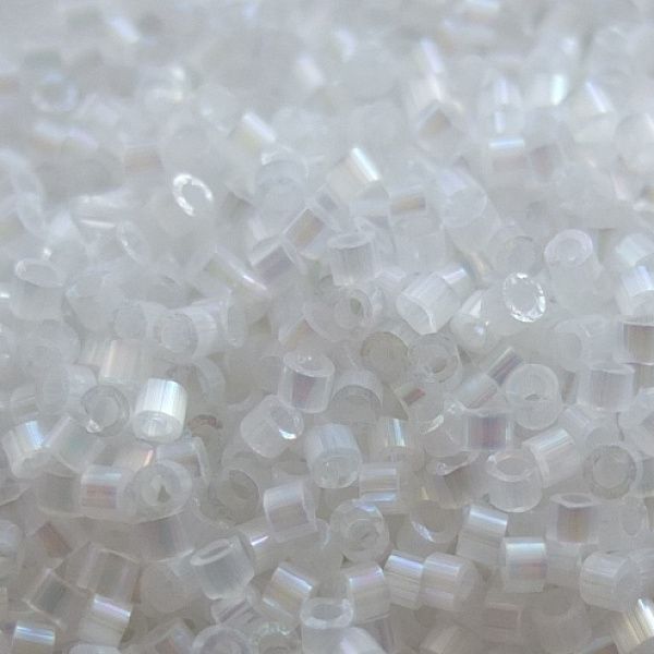 Delica Beads 11/0 DB670 Crystal AB Silk Satin