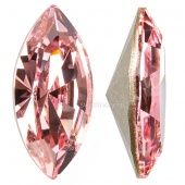 4228 Navette Fancy Stones Light Rose
