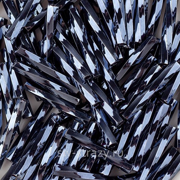 Twisted Bugle 2х12 mm 451 METALLIC HEMATITE