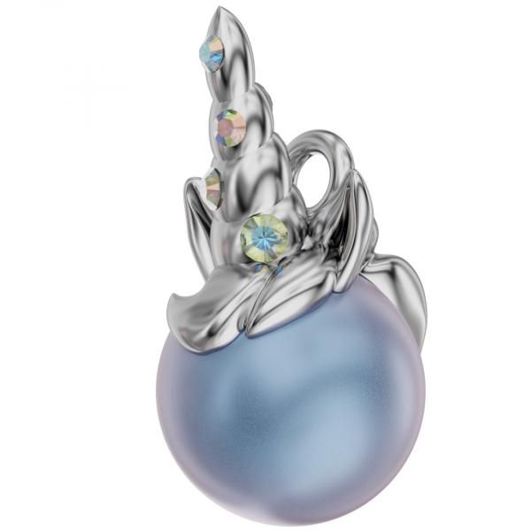 Кулоны 90004 15x8 mm Crystal Iridescent Light Blue Pearl (001 948)001AB
