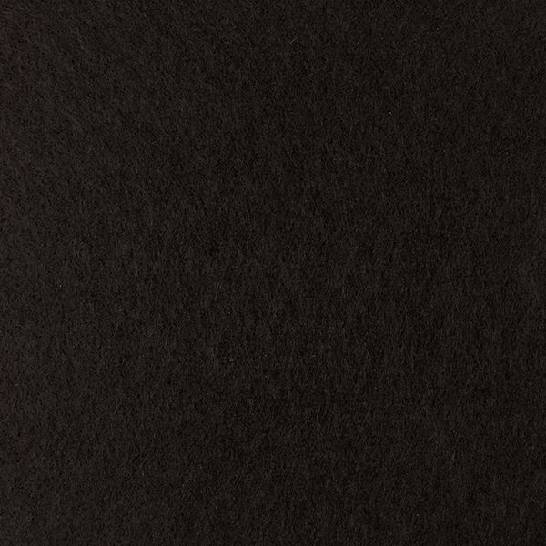 Фетр жесткий лист 20х30см толщина 1мм , черный (659) Ideal