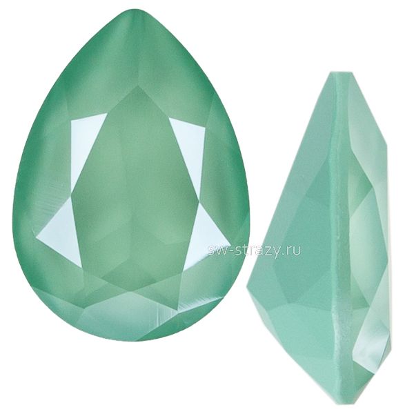 Кристаллы 4320 18x13 mm Crystal Mint Green