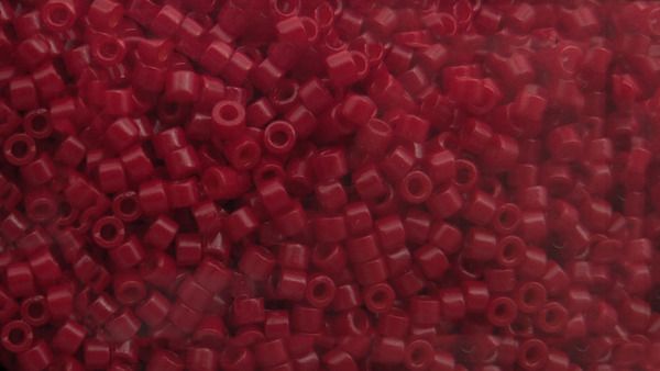 Delica Beads 11/0 DB791 Dyed Opaque Red