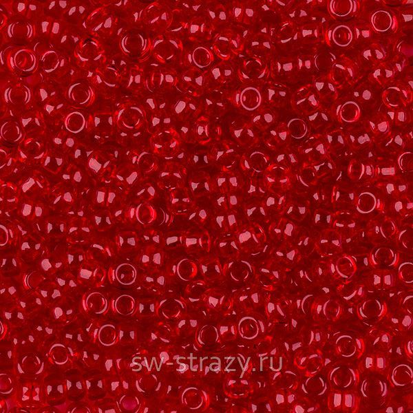 Seedbead Miyuki 11/0 141 Transparent Red