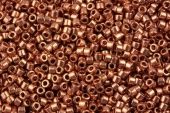 Delica Beads 11/0 DB040 Bright Copper Plated
