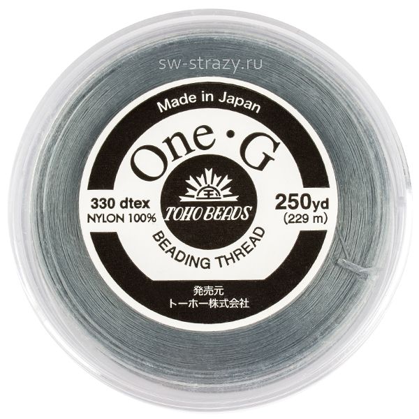 Нитки TOHO One-G Grey 229 m