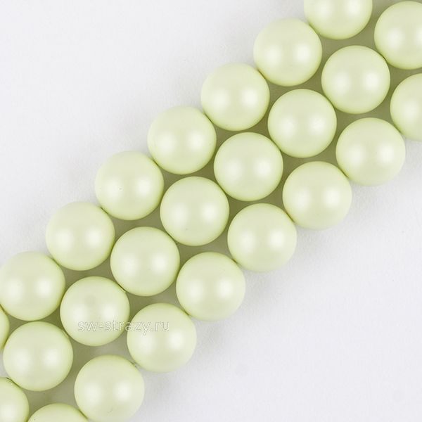 Жемчужины 5810 12 mm Crystal Pastel Green Pearl