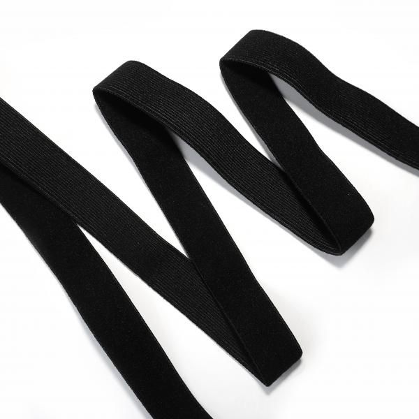 Резинка на талию для гимнастики и танцев 1,8 см черная