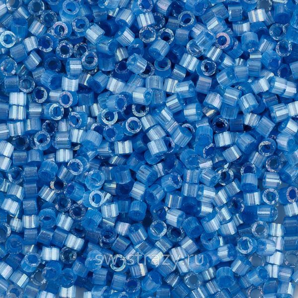 Delica Beads 11/0 DB1811 Dyed Dusk Blue Silk Satin