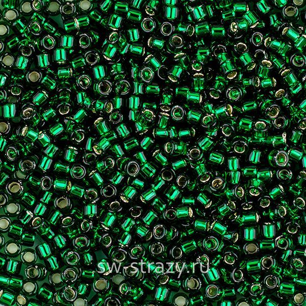 Бисер Treasures 11/0 #0036 ярко-зеленый