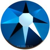 2058 Rose Flatback Crystal Metallic Blue 2058 Rose Flatback Crystal Metallic Blue