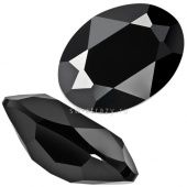 4120 Fancy Stones (oval) Jet