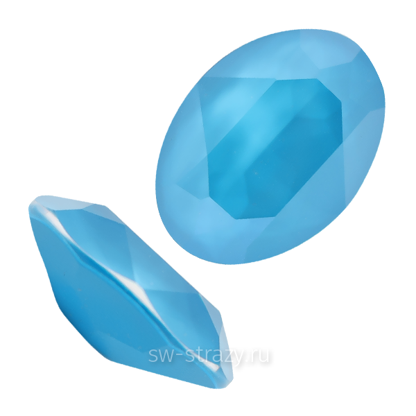 Кристаллы 4120 14x10 mm Crystal Azure Blue