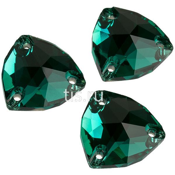 3778 22*22 mm Emerald