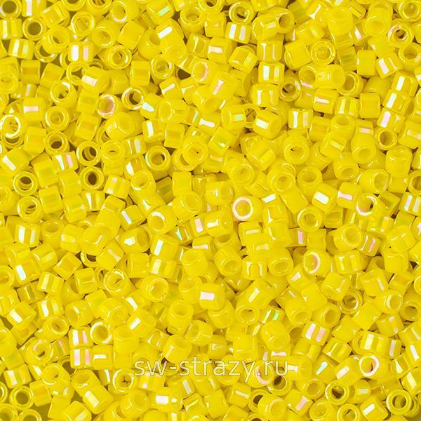 Delica Beads 11/0 DB160 Opaque Yellow AB