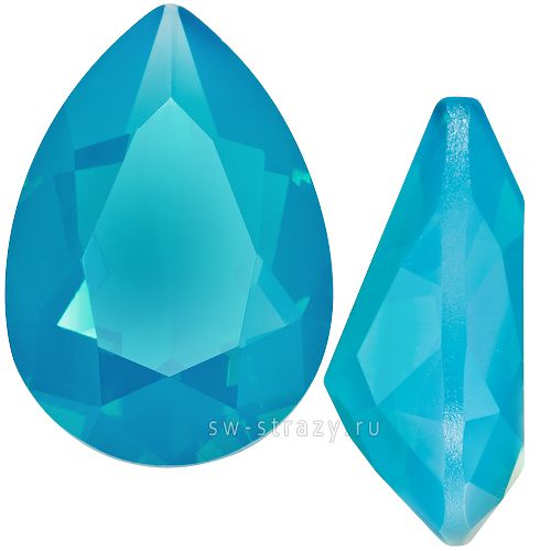 Кристаллы 4320 14x10 mm Caribbean Blue Opal Unfoiled